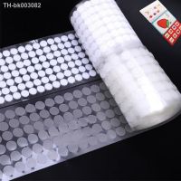 ♀♝ Transparent Self Adhesive Fastener Hook and Loop Tape Sticky Dots Belcro Adhesivo Glue DIY Magic Sticker Disc Craft Sewing