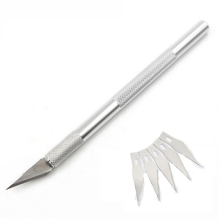 yf-abs-metal-scalpel-utility-non-slip-cutter-engraving-craft-knives-blades-for-stationery-pcb-repair-hand-tools