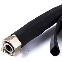 1 meter Wear-resistant flame retardant nylon Protective Sleeve Sheath Cable Cover Welding Tig Torch Hydraulic Hose Electrical Circuitry Parts