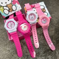 [N-Time]Shop นาฬิกาข้อมือแฟชั่นเด็กผู้หญิงHello kittyy สายยาง พร้อมกล่องแถมฟรี