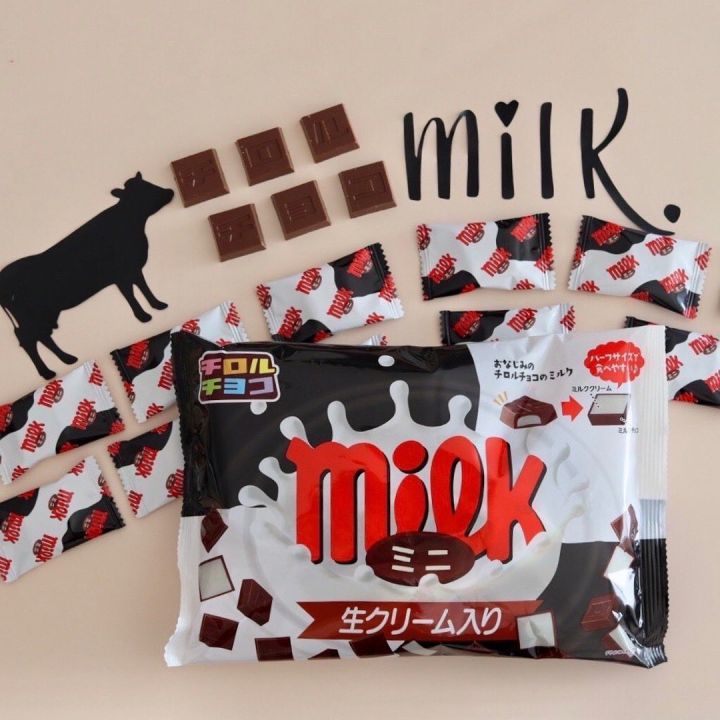 tirol-choco-ช็อคโกแลตญี่ปุ่น-รวมรสอร่อย-นำเข้าจากญี่ปุ่น