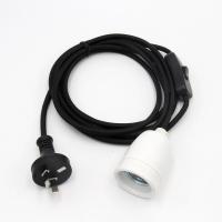 3 Meters Australia Plug Power Cord onoff Switch With Ceramic Lamp Holder E27 Hanging Light Cords Kit