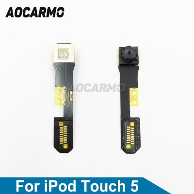 Aocarmo กล้องด้านหน้าโมดูลกล้องใบหน้าสายดิ้นสําหรับ iPod Touch 5 5th Gen Replacement