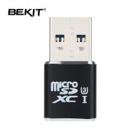 【Xiaohongs keyboard film 】  Bekit USB 3.0การ์ดความจำอะแดปเตอร์สำหรับตัวอ่าน Mini Cardreader สำหรับ Micro SD/ไมโครเอสดี TF ผู้อ่านคอมพิวเตอร์แล็ปท็อป