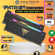 Combo Ram Viper STEEL RGB DDR4 16GB 32GB Bus 3200MHz PATRIOT