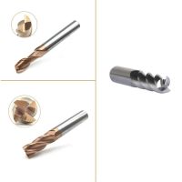 ดอกเอ็นมิล 10pcs 1mm 1.5mm 2mm 2.5mm 3mm 4mm HRC60 4Flute Carbide Flat Square Endmills Spiral CNC Router Bits Milling Cutter เครื่องมือ