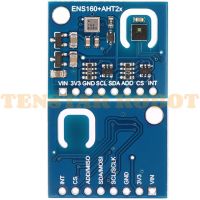 ENS160 + AHT21 คาร์บอนไดออกไซด์ CO2 eCO2 TVOC เซ็นเซอร์คุณภาพอากาศและอุณหภูมิและความชื้นสําหรับ Arduino