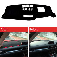 Car Dashboard Cover Mat Pad Anti-UV Sun Shade Dashmat Instrument Carpet Auto Styling Accessories For Mazda CX-5 CX5 KF 2017 2018