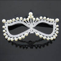 Bridal Full Rhinestone Crystal Fancy Masquerade Eye for Halloween