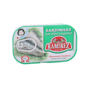 HCMCá mòi ngâm dầu Ramirez Sardines In Vegetable Oil 125G