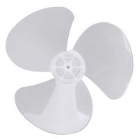 【cw】 Household Table Fanner Accessory 11.2 Inch Plastic Ventilation Three Leaves Blades for Office