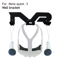 ขายึดวงเล็บติดผนังติดผนังอุปกรณ์ VR ขายึดเก็บ VR สำหรับ Meta Quest 3