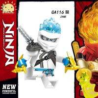 SS Ninjago โมเดลมินิฟิกเกอร์,รุ่นเข้ากันได้กับ Ninja Go Miniหละเจย์ Zame Kai GA115-122