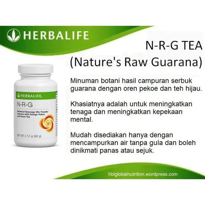 HERBALIFE NRG TEA Lazada Indonesia