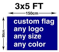 PIRATE Custom 90X150cm Double Stitched with 2 grommets banner Flying Polyester Advertising flag for Decoration