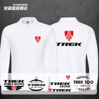 Trek trek Tour de France cycling enthusiasts group uniform custom POLO shirt long-sleeved lapel loose spring and autumn