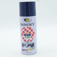 สีสเปรย์ DARK BLUE No.28 BOSNY Spray Paint  300g B100#28