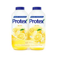 Protex แป้งเย็นโพรเทคส์ ยูซุเซน 280g แพ็คคู่  Yuzu Zen 280 g Twinpack (Cooling Powder)