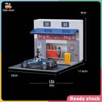 Gemvan 1:64แบบจำลอง Diorama สมจริงสำหรับการสร้างถนนอุปกรณ์ประกอบฉากภูมิทัศน์ขนาดเล็ก