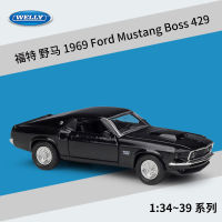 Welly Willy 1:36ฟอร์ดมัสแตง1969Mustang boss429จำลองโลหะผสมสำเร็จรูปโมเดลรถ