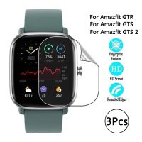 3 Pcs Soft TPU Clear Film Foil Hydrogel For HuaMi Amazfit GTR 2 2E Screen Protector Film For Amazfit GTS 2 2E 2 Mini (Not Glass) Cables