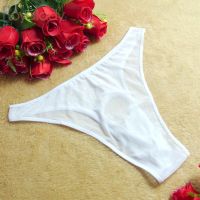 Clothing Breathable Mens Knickers y Elastic Hollow Underpants Low rise See through s Briefs