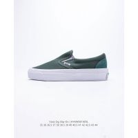 AU HOT 【Original】 VAN* Classic Slip-On Classic Checkerboard Low Top All-Match Casual รองเท้ากีฬา Skateboard Shoes