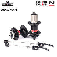 NOVATEC D041SBD042SB จักรยาน Hub 3236หลุม6-Bolt ดิสก์เบรกจักรยานเสือภูเขา Hub สำหรับความเร็ว HG โครงสร้างเทป