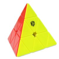 ♂ Qiyi X Man Bell Magic Cube xman bell Pyramid Bell Cube 3x3x3 Magnetic Position System Magic Cube Professional Puzzle