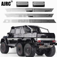 Stainless Steel Decorative Sheet Anti-skid Plate for 1/10 Trax TRX-6 G63 TRX-4 G500 RC Car Body Parts