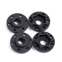 YEAHRUN 4Pcs โลหะ Hex Hubs อะแดปเตอร์สำหรับ Axial SCX10 Trx-4 D90 1/10 RC Crawler รถ1.9นิ้ว Beadlock ล้อขอบอะไหล่อัพเกรด