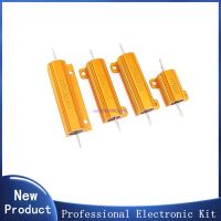 100W 50W 25W 10W Aluminum Power Metal Shell Case Wirewound Resistor 0.1 10Kohm 10 20 200 500 1K 10K resistance load resistor