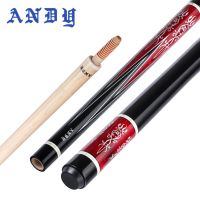 Xu61aa Original ANDY Billiard 3 Cushion คิว Carom ขนาด12ปลายขนาดมิลลิเมตร142ซม. 2สี Carom Taper Shaft ไม้เมเปิ้ลแบบมืออาชีพ