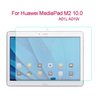 《Bottles electron》กระจกนิรภัยสำหรับ Huawei MediaPad M2 10.0ปกป้องหน้าจอสำหรับ A01L Huawei MediaPad M2 A01W แท็บเล็ตขนาด10.0นิ้วฟิล์มแก้ว9ชม.