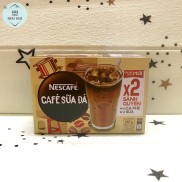 Cà phê sữa đá Nescafe 3in1 hộp 10 gói x 24g