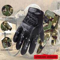 Upgrade Version Tactical Gloves Man Airsoft Forces Training Fighting Outdoor Anti-Skid Camouflage