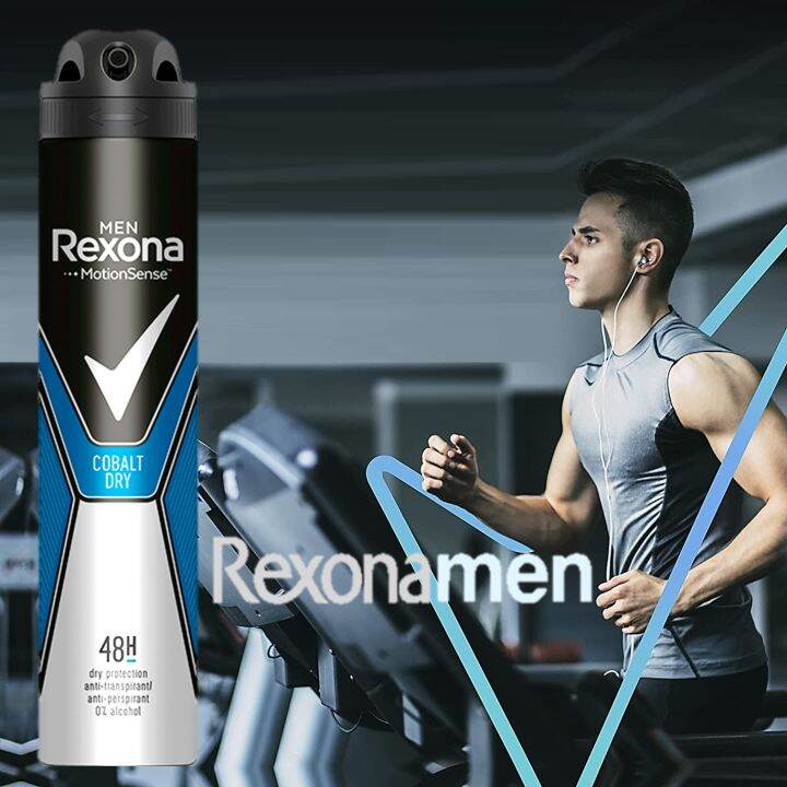 Rexona Men Spray Deodorant Cobalt Dry -150ml