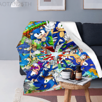 2023 Great Eastern Entertainment Hedgehog Sony Group Sublimated Blanket Multiple Styles 01  78 High quality blankets！