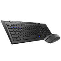 ใหม่ Rapoo 8200M Multi-Mode Silent Wireless Keyboard Mouse Combos BT3.04.0 RF 2.4G สลับระหว่างการเชื่อมต่ออุปกรณ์3เครื่อง