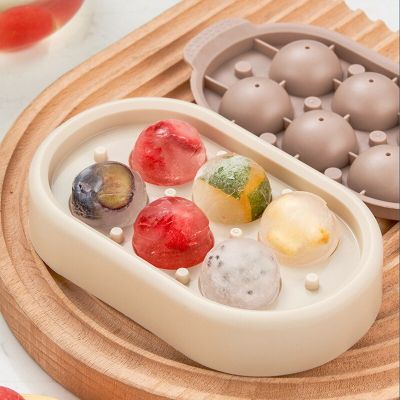 Silicone Ice Cube Mold Grid BPA-Free Ice Cube Maker Flexible Silicone Ice Cube Tray With Lid Kitchen Gadgets Kitchen Accessories Ice Maker Ice Cream M