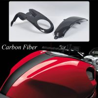 Motorcycle Fuel Tank Housing Fairing for Ducati 696 795 796 1100 Fuel Tank Upper&amp;Lower Panels Trim Carbon Fiber