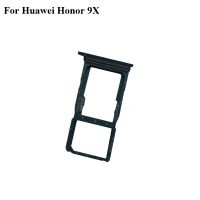 สําหรับ Huawei Honor 9X 9 X ใหม่ที่ใส่ซิมการ์ดต้นฉบับถาดการ์ดสล็อต Honor9X ที่ใส่ซิมการ์ดสําหรับ Huawei Honor 9X 9 X