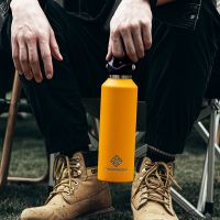 ❃✱♨ REVOMAX Large Capacity Stainless Steel Thermos Portable Vacuum Flask Insulated Tumbler With No Screw Lid Thermo Bottle 950ml