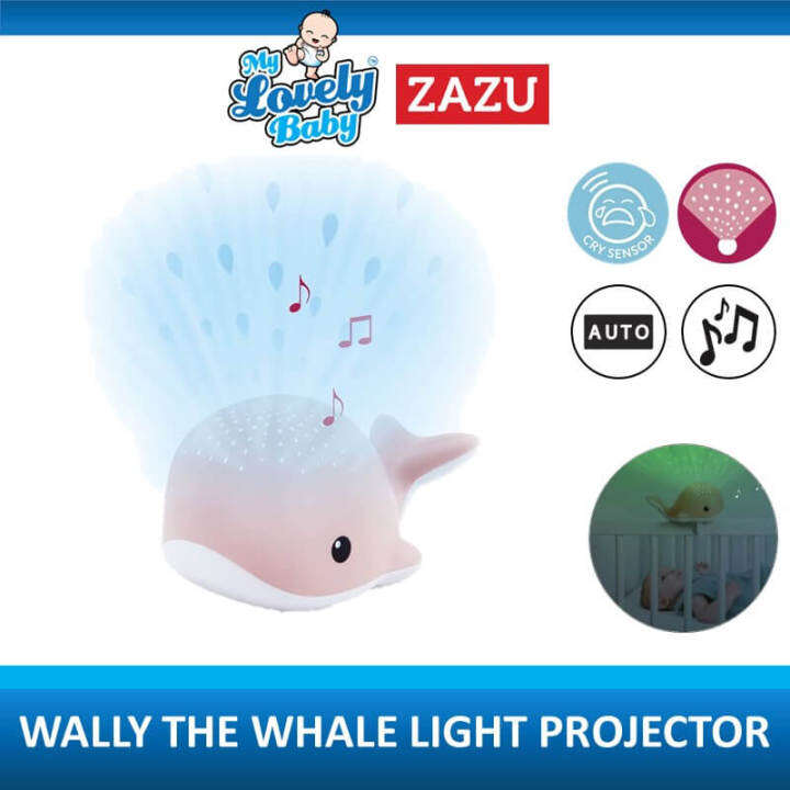 Zazu Wally The Whale Light Projector Lazada
