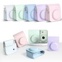 แบบพกพาเคสฝาครอบกล่องกระเป๋ากล้องสำหรับ Fujifilm Instax Mini 12อุปกรณ์เสริมสำหรับกล้องทันทีพร้อมสายคล้องไหล่ปรับ