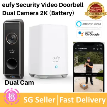 eufy Security Video Doorbell S330 (Battery-Powered) add-on, Security  Camera, Dual Motion Detection, Package Detection, 2K HD, Family  Recognition, No