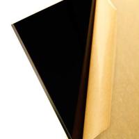 200x200mm Plexiglas plastic sheet organic glass acrylic board polymethacrylate 1mm 3mm 8mm thick glossy pure black