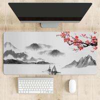 Extra-large Size Mouse Pad Cherry Blossom Custom Computer New Table Pad Office Laptop Natural Rubber Soft Mouse Pad Japanese Pag