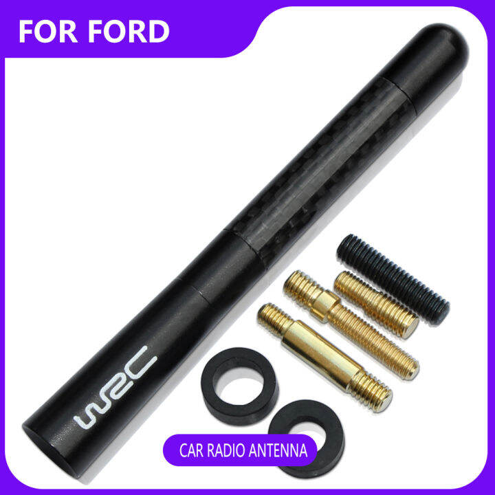 WRC Carbon Fiber Car Radio Antenna for Ford Focus Fiesta Ecosport
