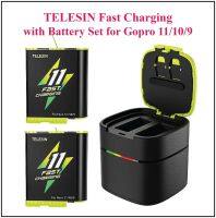 TELESIN Quick Charge Charging Case and Battery Set for GoPro 9/10/11/12